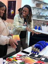 Load image into Gallery viewer, Pocket of Peace -Blue Round Pouch Bundle